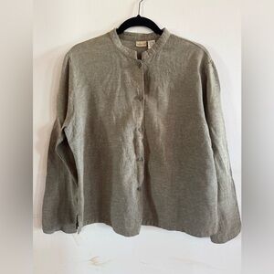 VTG Linden Hill Blouse Women’s L Artsy Lagenlook Old Money Romantic Prairie